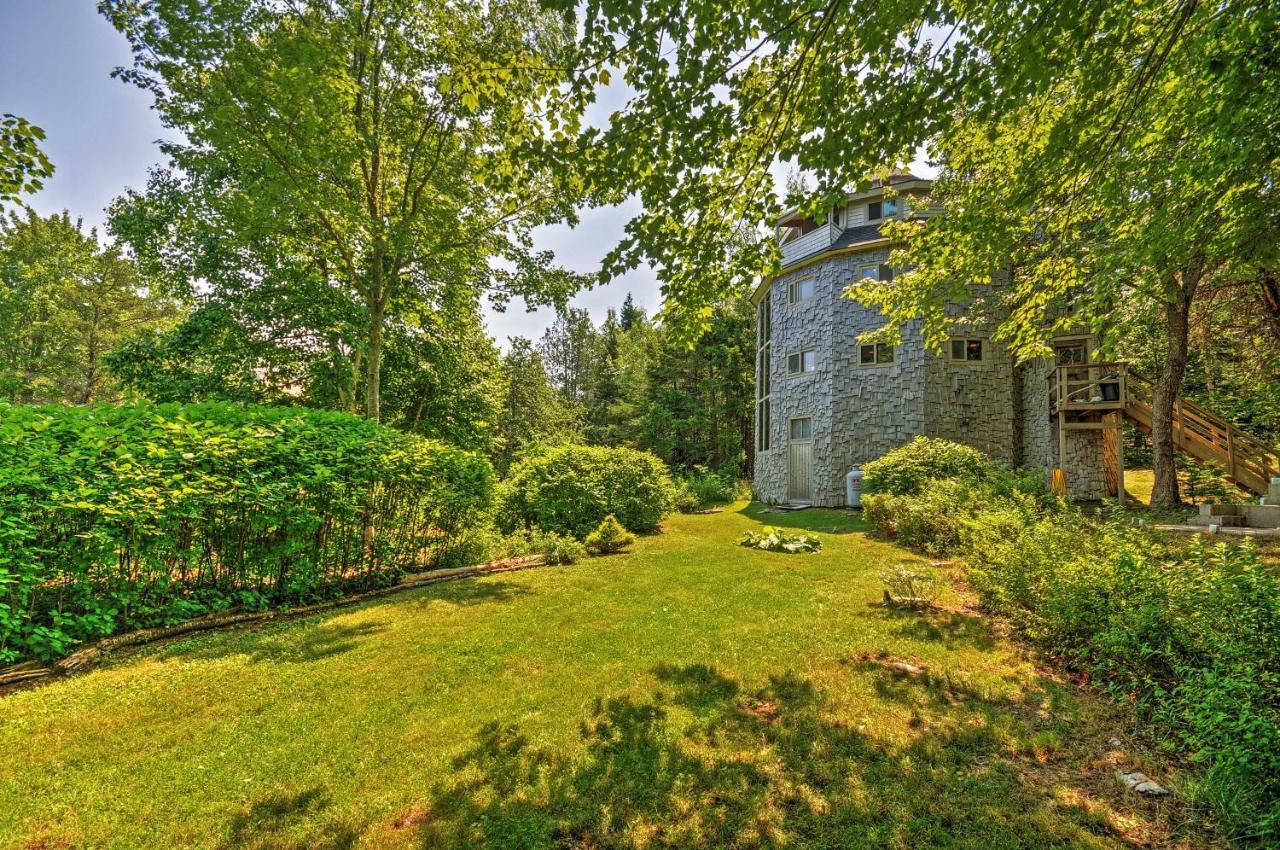 Вилла Dragonwood Castle On Waterfront With Stunning View Prospect Harbor Экстерьер фото